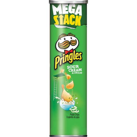 Pringles Mega Stack Sour Cream And Onion Potato Crisps Chips 71oz