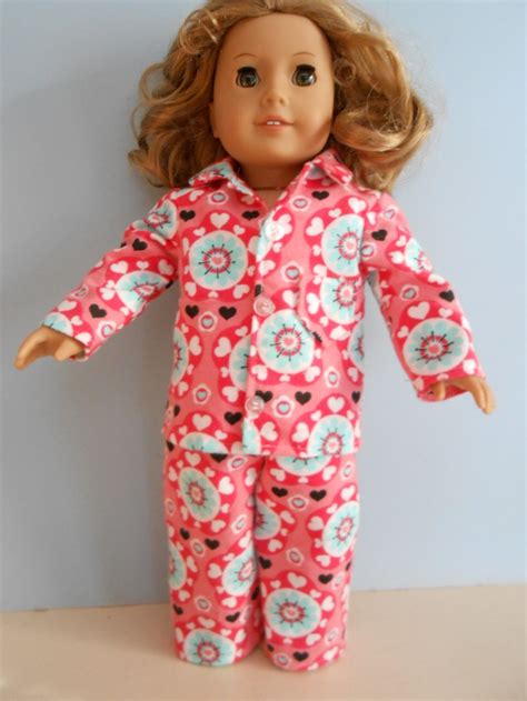 17 Best Images About American Girl Doll Pajamas And