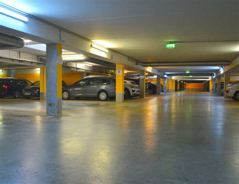 Airport Car Parking Tiefgarage Am Flughafen Frankfurt