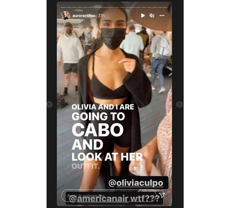Olivia Culpos Inappropriate Flight Outfit Is More Proof Of A Sexist