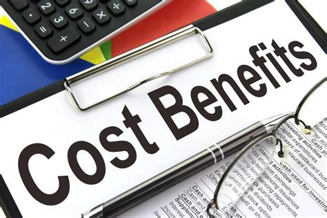 Cost Benefits Clipboard Image
