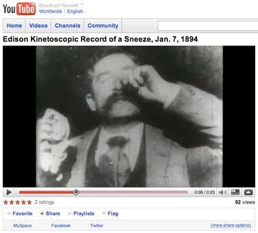 There were nearly a thousand of these films made up to 1901, nearly all of them actualities. Now on YouTube: First Movie Ever Made | WIRED