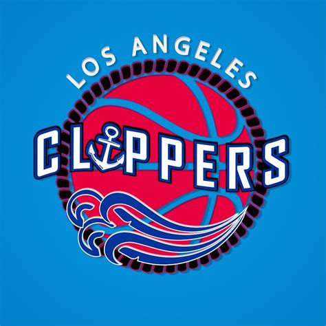 Los Angeles Clippers Logo Redesign Logo Redesign Nba Logo Los