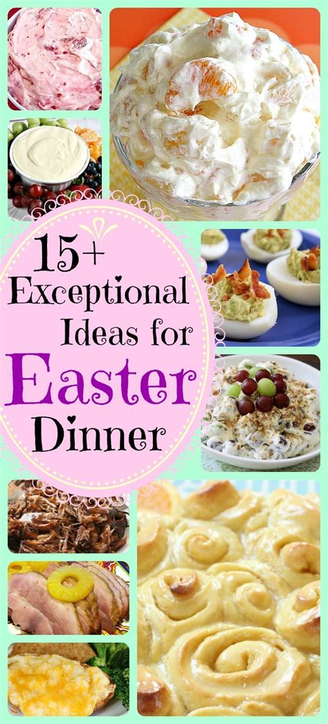 Lovely Collection Of Easy Delicious Recipes For Easter Dinner From