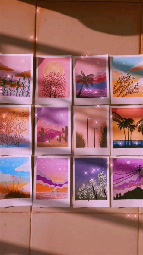 Polaroid Paintings Pt2 Aesthetic An Immersive Guide By Sunflowerbby