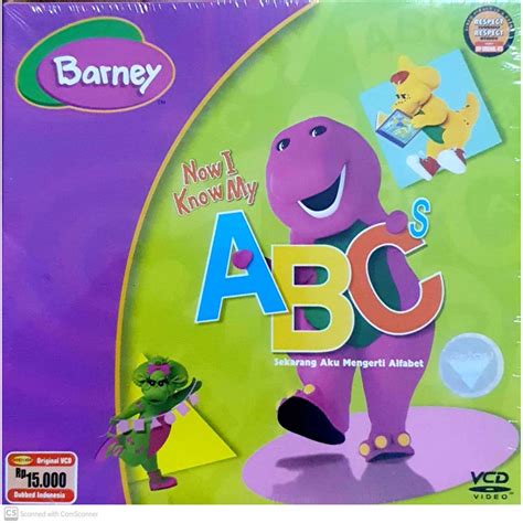 Jual Barney Now I Know My Abcs Vcd Original Indonesiashopee Indonesia