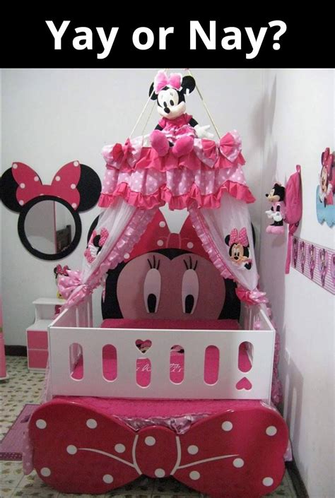 Minnie mouse bedroom items, including furniture and accessories, are very important elements to make your girl's bedroom look lovely. Pin by Nancy Owens Merenda on Kids Rooms & Play Rooms ...