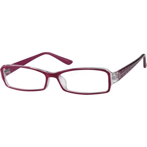 Red Rectangle Glasses 268819 Zenni Optical Eyeglasses Zenni Optical Glasses Eyeglasses