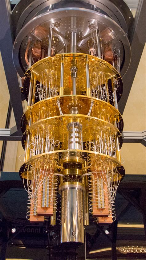 This Is What A Qubit Quantum Computer Looks Like Engadget