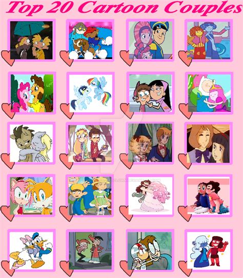 Top 20 Cartoon Couples By Horripiwebetclown On Deviantart
