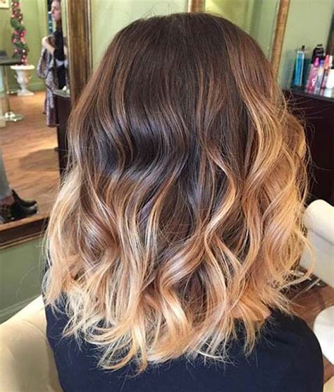 This hair color trend works with any shade, so you blonde ombré highlights are a popular pick for those with brown hair. 15 Balayage Hair Color Ideas With Blonde Highlights ...