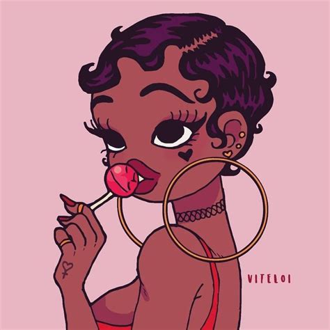Pfp Instagram Cartoon Pfp Black Girl Art Girl Cartoon Black Girl