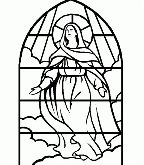 Father, you have given us the mother of your son to be our queen and mother. Mother Mary Coloring Pages - Coloring Home