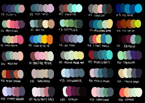 Create Organized Color Palette From Image Opelprojects