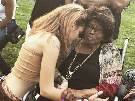 Paris Jackson Gets Support From Grandma Katherine At Her New Band S