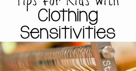 Tips For Kids With Clothing Sensitivities Still Playing School