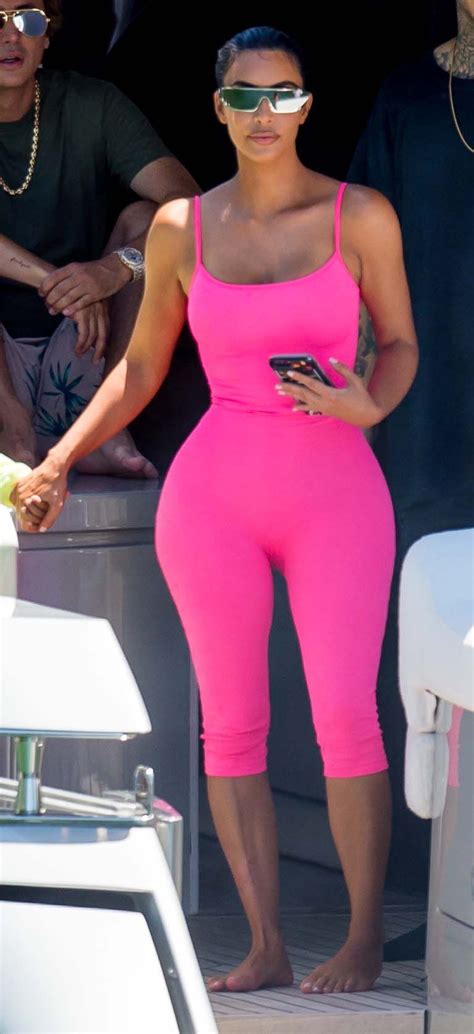 Kim Kardashian Gym Outfits
