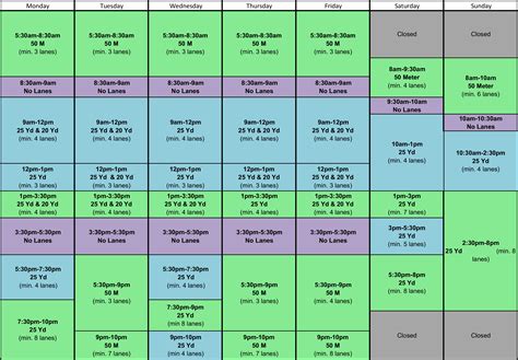 Asphalt Green Upper East Side Pool Schedules For Members Asphalt Green