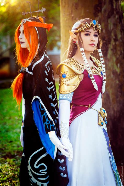 Zelda And Midna By Layzemichelle On Deviantart