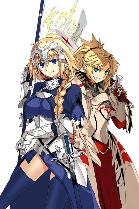 Jeanne Darc Jeanne Darc Mordred And Mordred Fateapocrypha And