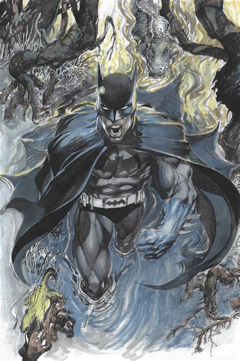 Detective Comics 1000 Variant Cover By Neal Adams Batman Painting