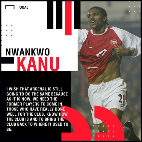 Nwankwo Kanu Wants Arsenal To Emulate Chelsea And Appoint A Former