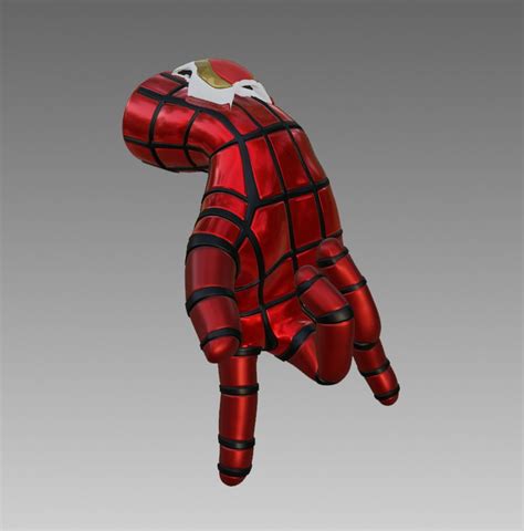 Download Stl File Creality Ender 3 Spiderman Web Shooter Hand Filament