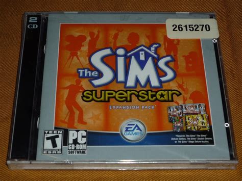 Sims Superstar Expansion Pack Pc 2003 New 14633146264 Ebay