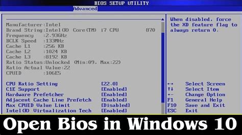 How To Enter Bios Settings In Windows Pc Vrogue