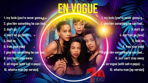 The Best Of En Vogue Full Album 2024 Top Artists To Listen 2024 Youtube