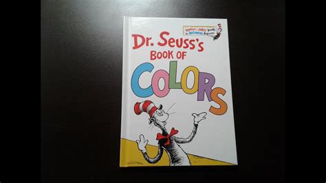 Dr Seusss Book Of Colors By Dr Seuss Youtube