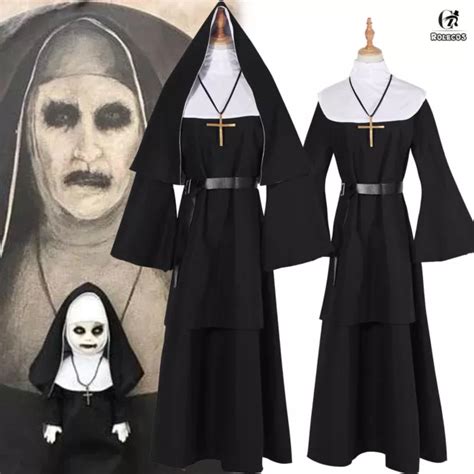halloween the nun valak costume the conjuring 2 cosplay fancy dress robe cosplay 49 84 picclick