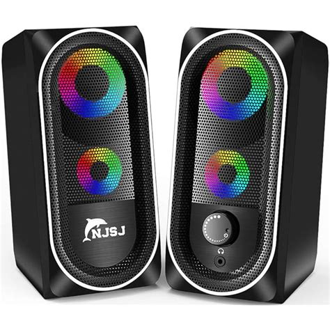 Buy Njsj Computer Speakers Usb Powered Pc Speaker 10w Stereo Desktop
