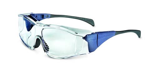 Large Coverage Fit Over Eyeglasses Safety Goggle Glasses All Clear Ansi