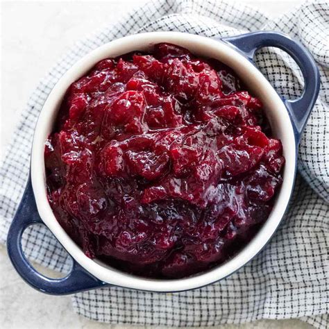 Homemade Cranberry Sauce Recipe Jessica Gavin