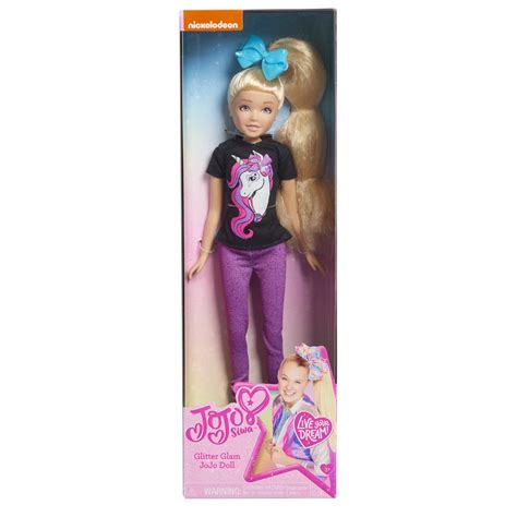 Jojo Siwa Fashion Doll Glitter Glam Kids Toys For Ages 3 Up Ts
