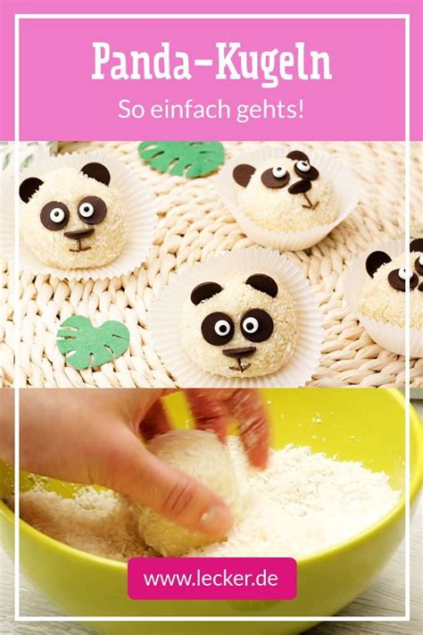 The prep time was an hour but it was well worth it! Panda-Kugeln Rezept | LECKER | Rezept | Panda kuchen ...