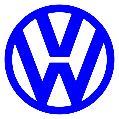 Volkswagen Emblem Logo Vinyl Decal Sticker Etsy