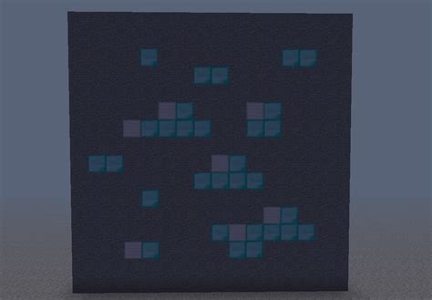 Minecraft Diamond Ore Pixel Art