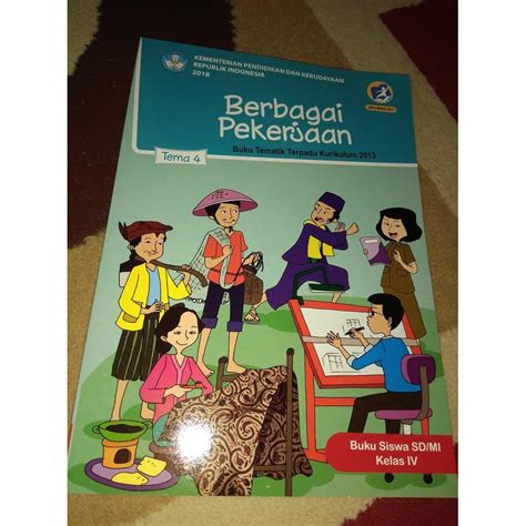 Buku Tematik Siswa Sdmi Kelas 4 Tema 4 Revisi 2017 Shopee Indonesia