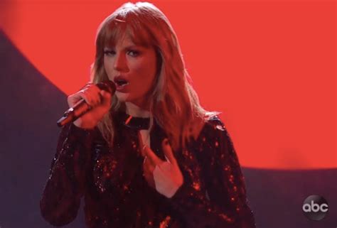 Video Taylor Swift Amas — Watch American Music Awards 2018 Song Tvline