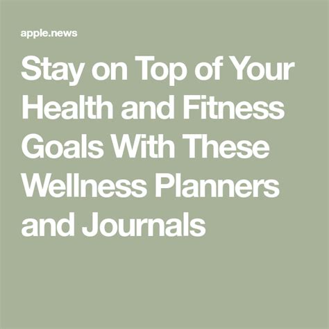 Stay On Top Of Your Health And Fitness Goals With These Wellness