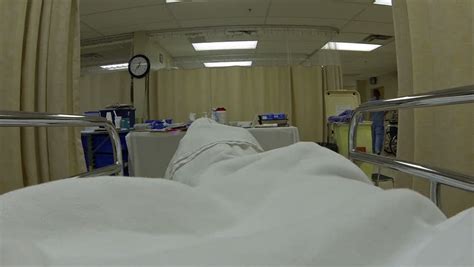 Hospital Bed Patient After Emergency Stock Footage Video 100 Royalty
