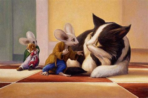 Cat And Mouse By Leonard Filgate Cat Art Illustration Cats