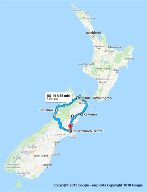 New Zealand Itinerary Top Of The South