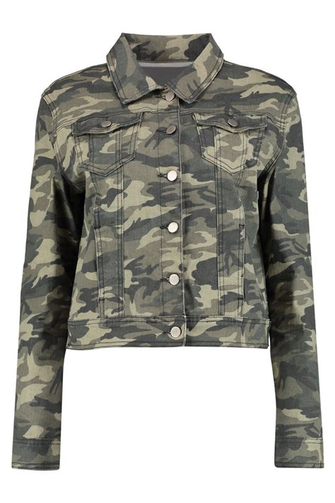 Camouflage Denim Jacket Camo Denim Jacket Camouflage Jacket Camo