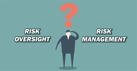 Risk Oversight And Risk Management Whats The Difference Ierp