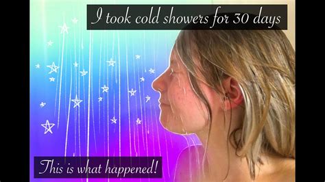I Took Cold Showers For 30 Days This Is What Happened Youtube