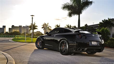 Black Nissan Gtr Wallpapers High Definition Desktop Background