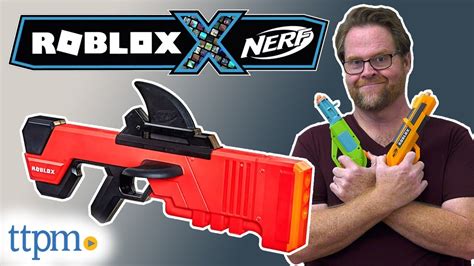 Nerf X Roblox Mm2 Shark Seeker Jailbreak Armory Blasters Review